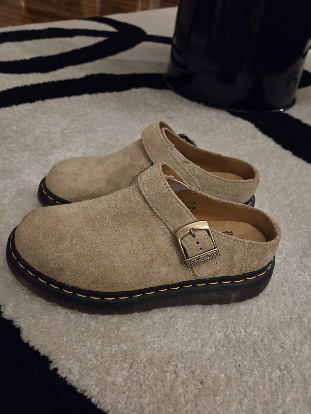 DR.MARTEN'S ISHAM DESERT OASIS SUEDE MULE - Picture 2 of 7